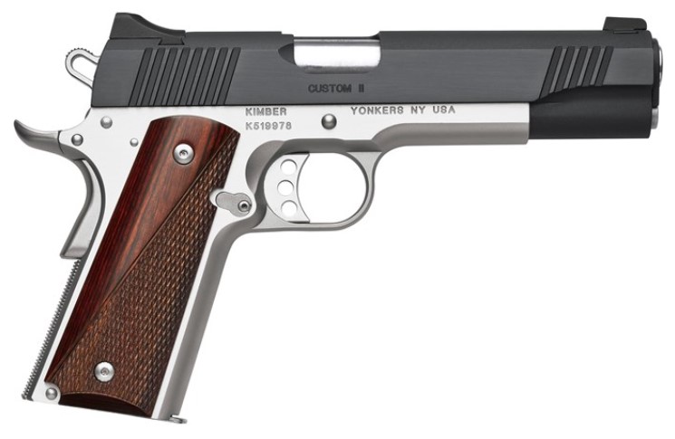 KIMBER CUSTOM II TWO-TONE .45 ACP 5IN 7RD 3200301 - Win Repeating Arms Promotion